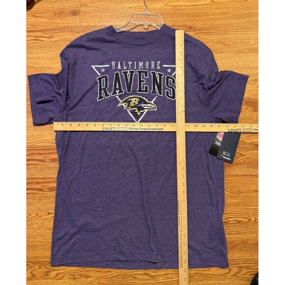 NFL Apparel Men’s Baltimore Ravens Team T-Shirt Black Purple Size XL Fanatics - Picture 7 of 7